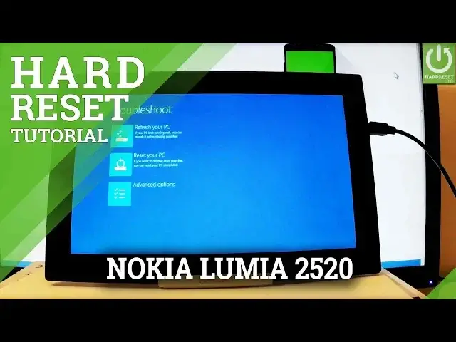 'Video thumbnail for NOKIA Lumia 2520 HARD RESET / Bypass Password / Windows Format'