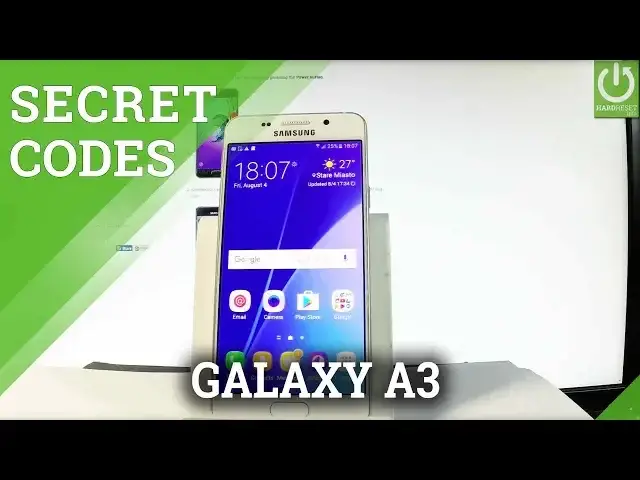 'Video thumbnail for Secret Codes in SAMSUNG Galaxy A3 (2016) - Hidden Menu / Tircks'