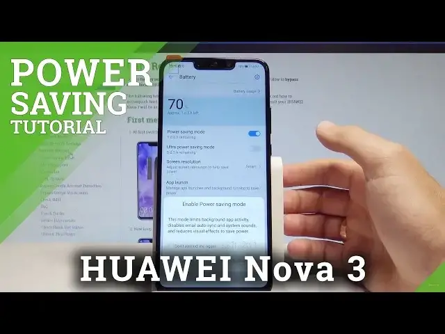 'Video thumbnail for How to Enable Power Saving on HUAWEI Nova 3 - Battery Saver |HardReset.Info'