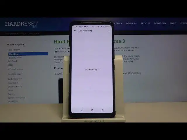 'Video thumbnail for How to Record Calls in ASUS ROG Phone 3?'