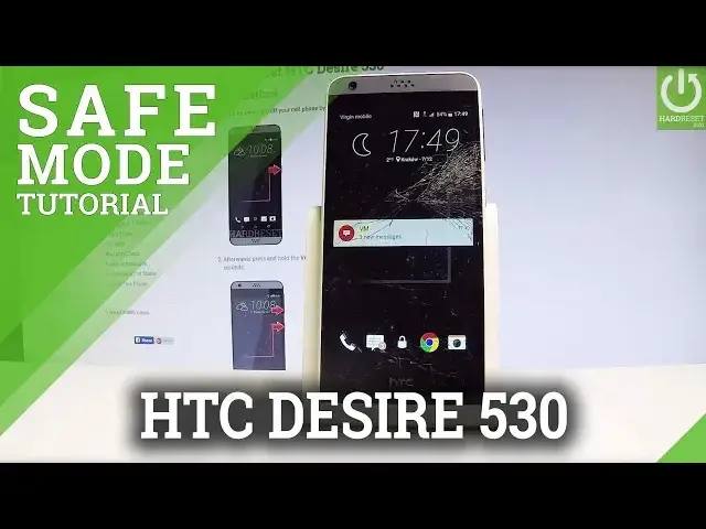 'Video thumbnail for How to Enter Safe Mode on HTC Desire 530 - Exit Safe Mode'