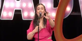 'Video thumbnail for Video: Tatianna Córdoba Sings 'Flying Away' from REAL WOMEN HAVE CURVES'