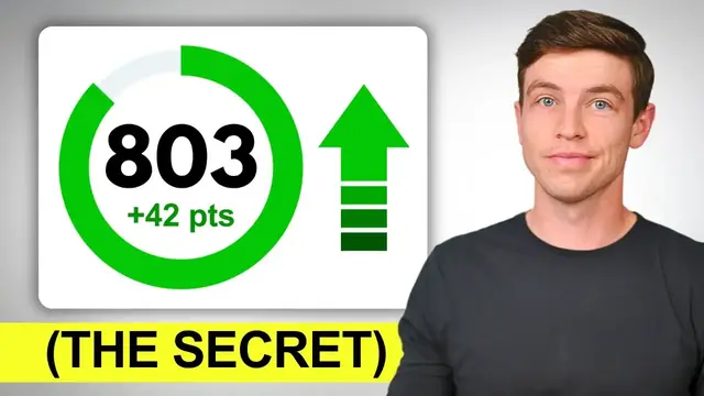 'Video thumbnail for How To Increase Your Credit Score DRAMATICALLY'
