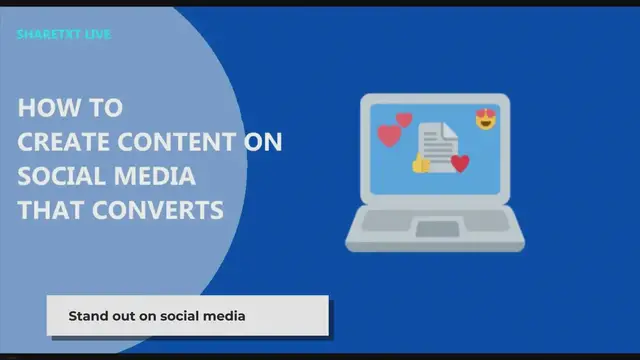 'Video thumbnail for How to Create Content on Social Media That Converts'