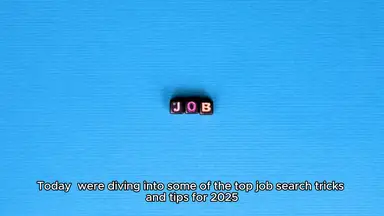 'Video thumbnail for JOB SEARCH TRICKS'