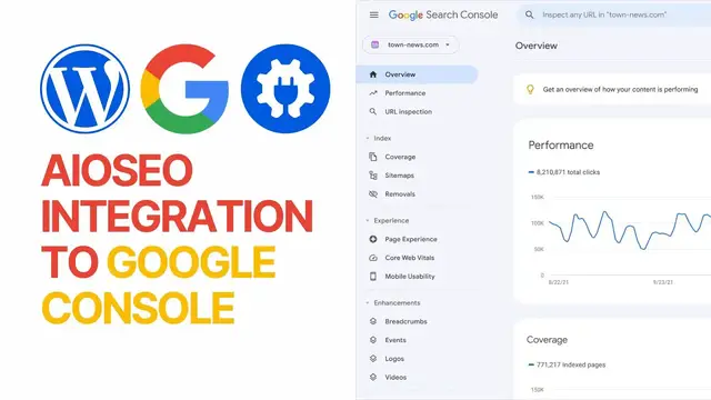 'Video thumbnail for How To Connect Google Search Console With WordPress With All In One SEO Plugin For Free + Verify'