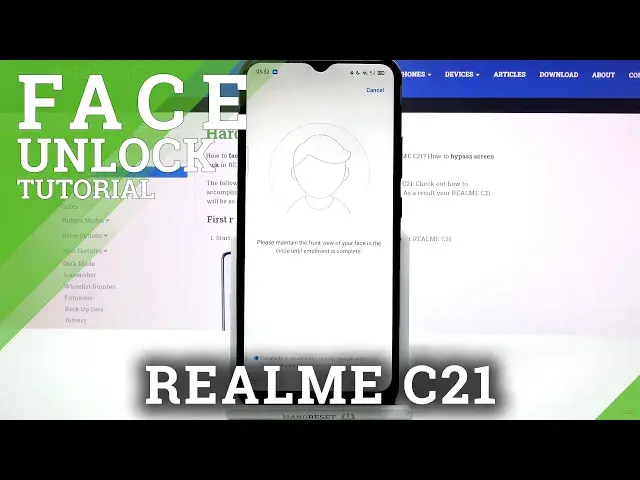 'Video thumbnail for How to Use Face Recognition in REALME C21 – Face Recognition'