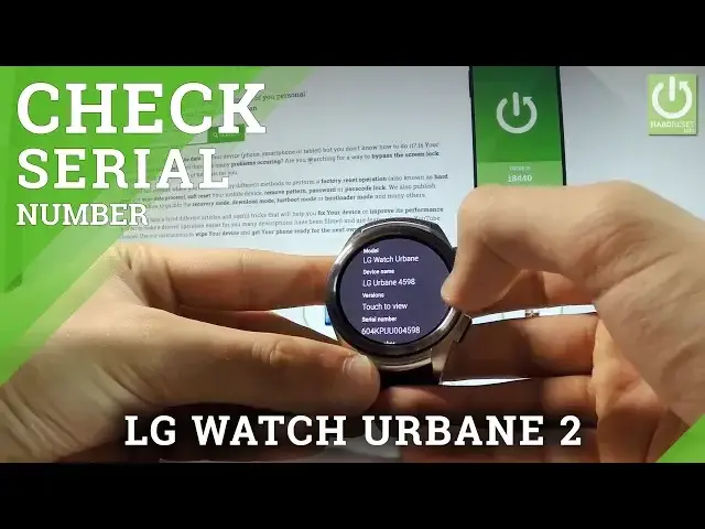 'Video thumbnail for How to Check Serial Number on LG Watch Urbane 2'