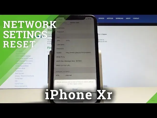 'Video thumbnail for How to Reset Mobile Data on iPhone Xr - iOS Reset Network-Related Settings'