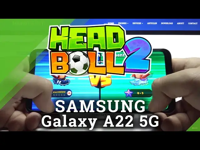 'Video thumbnail for Test Game Head Ball 2 on SAMSUNG Galaxy A22 5G | MediaTek Dimensity 700 | 4GB RAM | Gameplay Check'