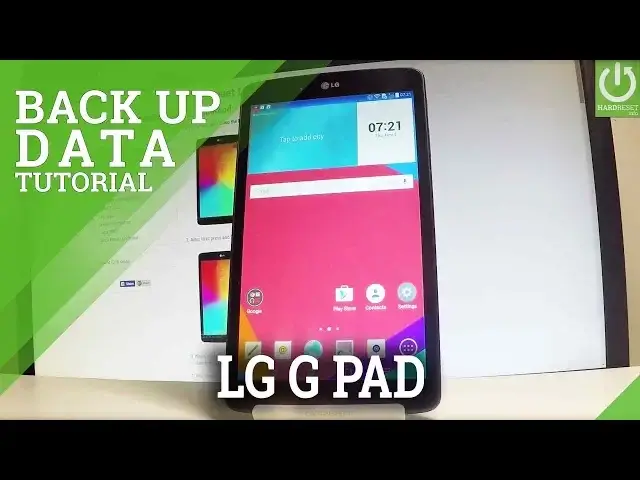 'Video thumbnail for How to Back Up Data on LG G Pad - Enable Google Backup'