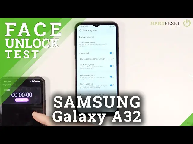 'Video thumbnail for Samsung Galaxy A32 Face Unlock Test - Normal and Faster Recognition'