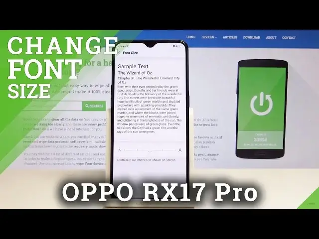 'Video thumbnail for OPPO RX17 Pro Change the Font Size'