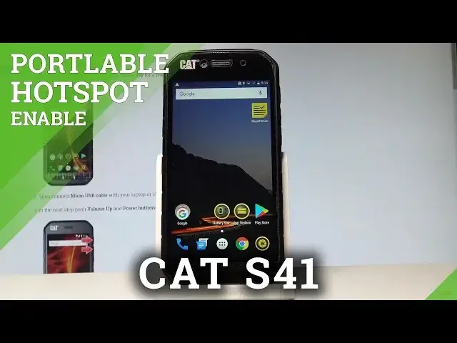 'Video thumbnail for How to Use Portable Hotspot in CAT S41 - Wi-Fi Hotspot |HardReset.info'