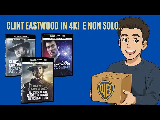 'Video thumbnail for Unboxing Warner Bros - Home video di Maggio 2025. Dal 4k di Dirty Harry al Dvd di Dune Prophecy!'