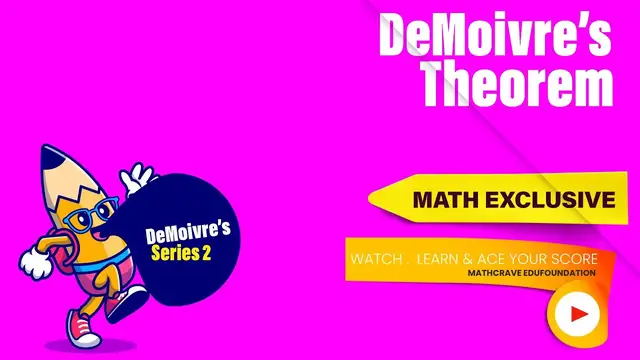 'Video thumbnail for Top Secrets to De Moivre's Theorem Roots of Polar Complex Numbers'