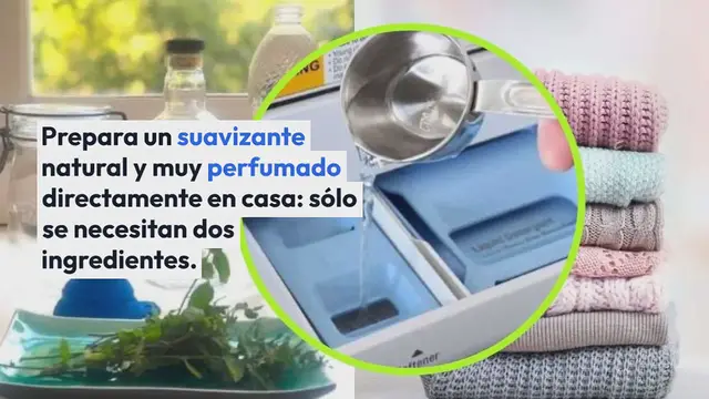 'Video thumbnail for Suavizante casero, ropa con mucho aroma a menta: cómo prepararlo'