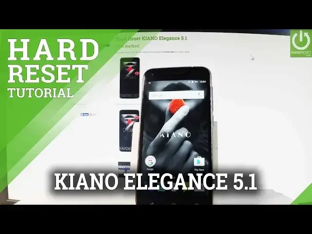 'Video thumbnail for Hard Reset KIANO Elegance 5.1 - Bypass Screen Lock / Master Reset'