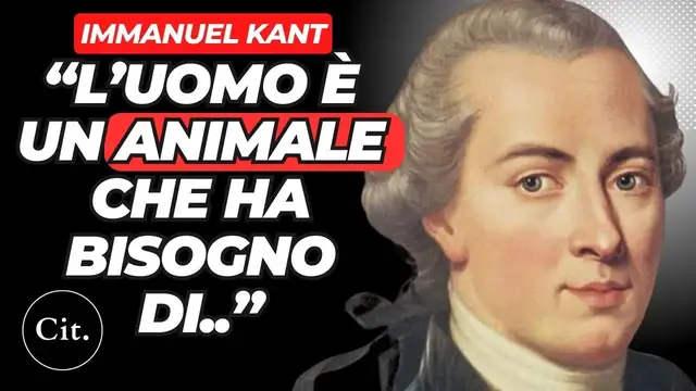 'Video thumbnail for Le 10 Massime di Kant Che Ogni Persona Dovrebbe Conoscere Prima Dei 60 Anni'