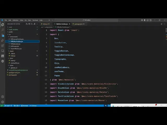 'Video thumbnail for Build a Next.js PDF Editor & Renderer in Browser Using react-pdf & PDF-LIB Library in TypeScript'