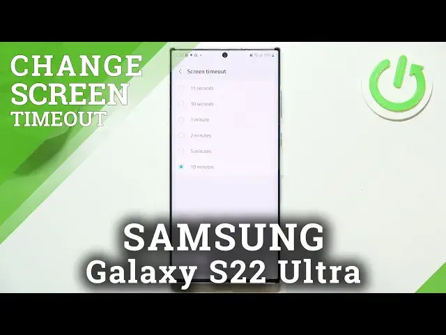 'Video thumbnail for How to Change Screen Timeout on SAMSUNG Galaxy S22 Ultra - Adjust Screen Timeout'