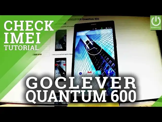 'Video thumbnail for IMEI Information in GOCLEVER Quantum 600 - Read IMEI Number'
