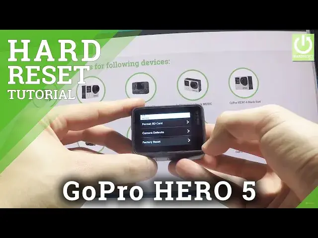 'Video thumbnail for GoPro HERO 5 BLACK HARD RESET / Factory Reset / Restore GoPro'