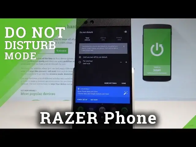 'Video thumbnail for How to Set Up Do Not Disturb on RAZER Phone - Enable / Disable DND Mode  |HardReset.Info'