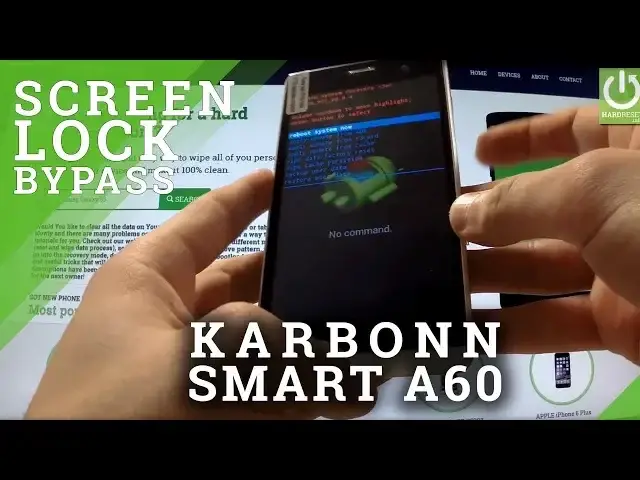 'Video thumbnail for Hard Reset KARBONN SMART A60 - remove Pattern Lock by Recovery Mode'