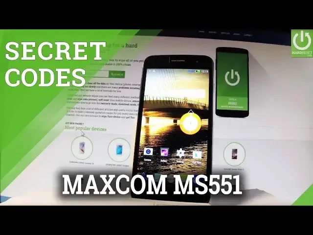 'Video thumbnail for Secret Codes MAXCOM MS551 - Android Tricks / Hidden Options'