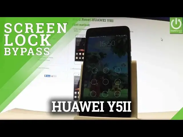 'Video thumbnail for How to Unlock HUAWEI Y5II Without a Pattern - Hard Reset / Format'