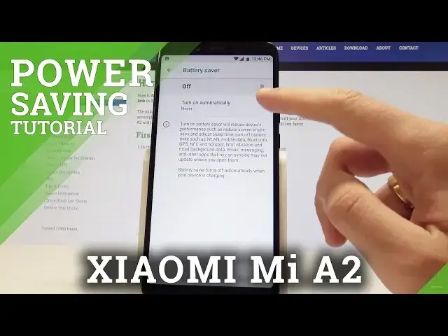 'Video thumbnail for How to Turn On Low Power Mode XIAOMI Mi A2 - Switch On Battery Saver'