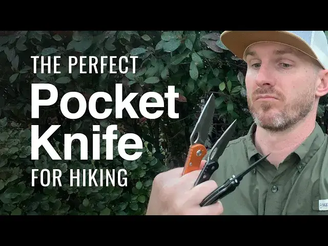 'Video thumbnail for The Perfect Pocket Knife for Hiking'