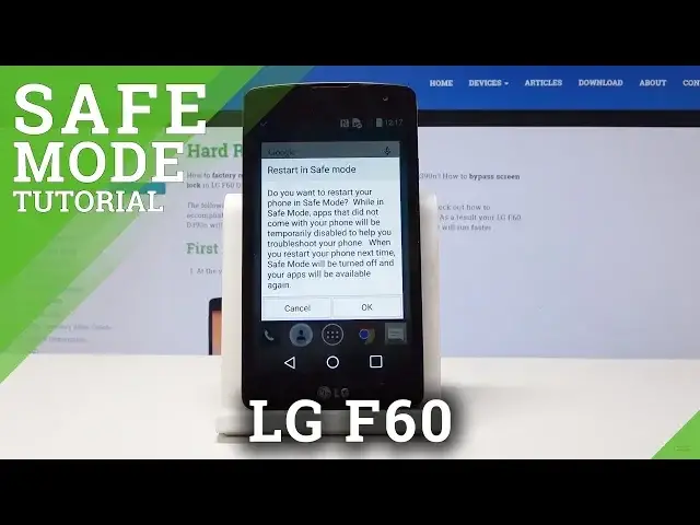 'Video thumbnail for SAFE MODE LG F60 - How to Enter & Quit Safe Mode'