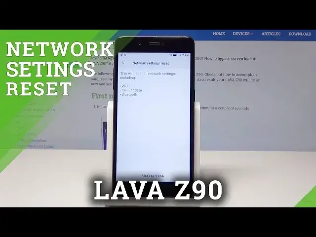 'Video thumbnail for How to Reset Network Settings in LAVA Z90 - Restore Default Network'