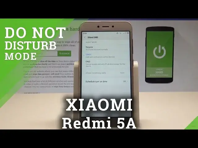 'Video thumbnail for How to Enable Do Not Disturb on XIAOMI Redmi 5A - Mute Sounds |HardReset.Info'
