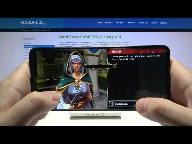 'Video thumbnail for Performance Test of SAMSUNG Galaxy A51 - Warhammer Odyssey  Gameplay'