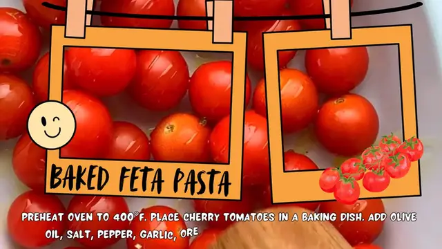 'Video thumbnail for Baked Feta Pasta'