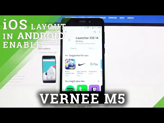 'Video thumbnail for How to Download iOS Launcher on VERNEE M5 – Apply iOS Launcher'