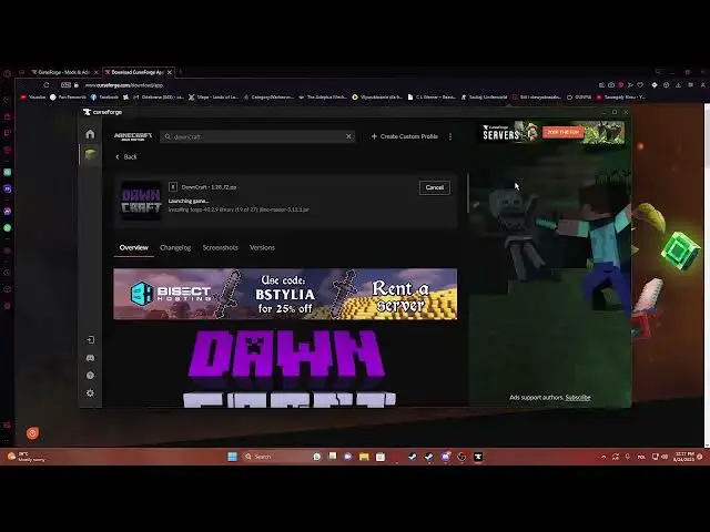 'Video thumbnail for How To Install Dawncraft Mod For Minecraft'