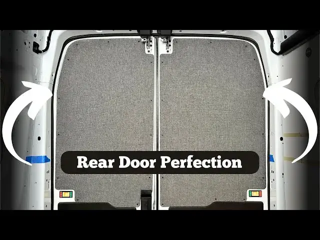 'Video thumbnail for How to install a campervan rear door panel (Part 3)'