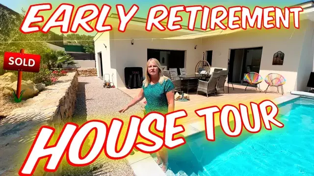 'Video thumbnail for Unbelievable Price Revealed Of Our South of France House! | Early Retirement | House Tour'