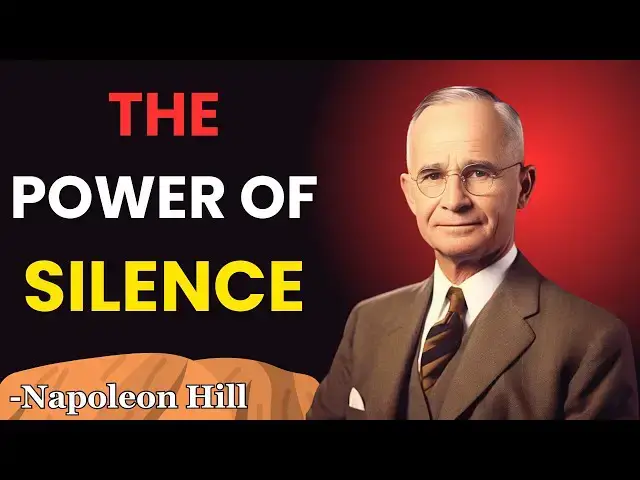 'Video thumbnail for Why the Loudest Voice Rarely Wins | Napoleon Hill Classes'