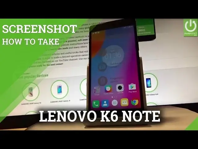 'Video thumbnail for LENOVO K6 Note SCREENSHOT / Capture Screen / Edit / Share'
