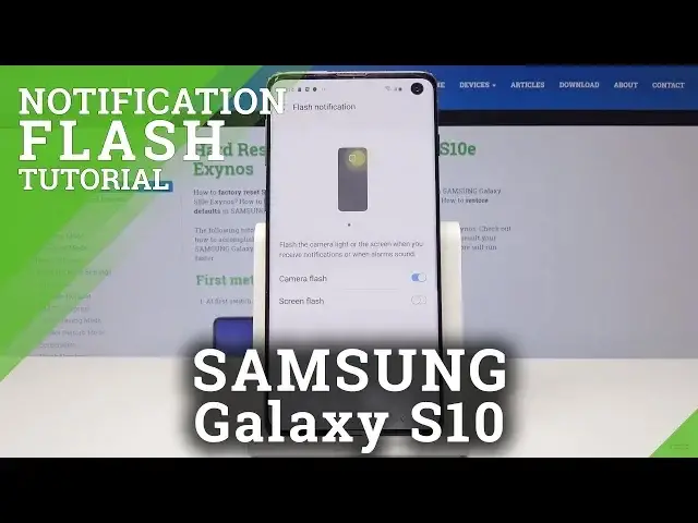 'Video thumbnail for How to Activate Flash Notification in Samsung Galaxy S10 – Flash Alert Tutorial'