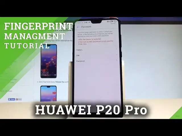 'Video thumbnail for How to Add Fingerprint in HUAWEI P20 Pro - Fingerprint Management  |HardReset.Info'