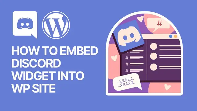 'Video thumbnail for How to Embed Discord Widget into WordPress Website For Free_ Easy Tutorial'