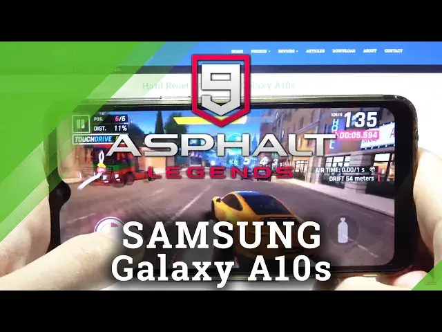 'Video thumbnail for Test Game Asphalt 9 on SAMSUNG Galaxy A10s | Mediatek Helio P22 | 2GB RAM | Gameplay - FPS Check'