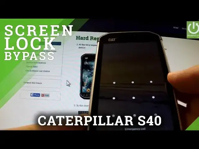 'Video thumbnail for Hard Reset CATERPILLAR S40  - remove screen lock protection'