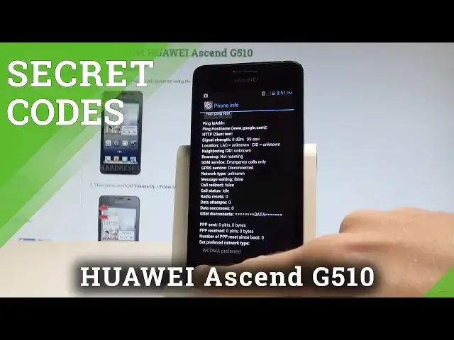 'Video thumbnail for How to Use Secret Codes on HUAWEI Ascend G510 - Hidden Modes / Tricks & Tips |HardReset.Info'